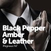 black pepper amber leather fragrance oil
